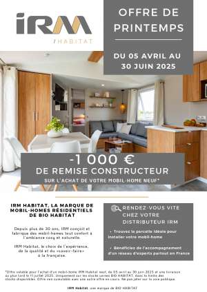 Offre de Printemps IRM Habitat !!!